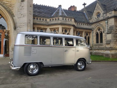 VW campervan hearse